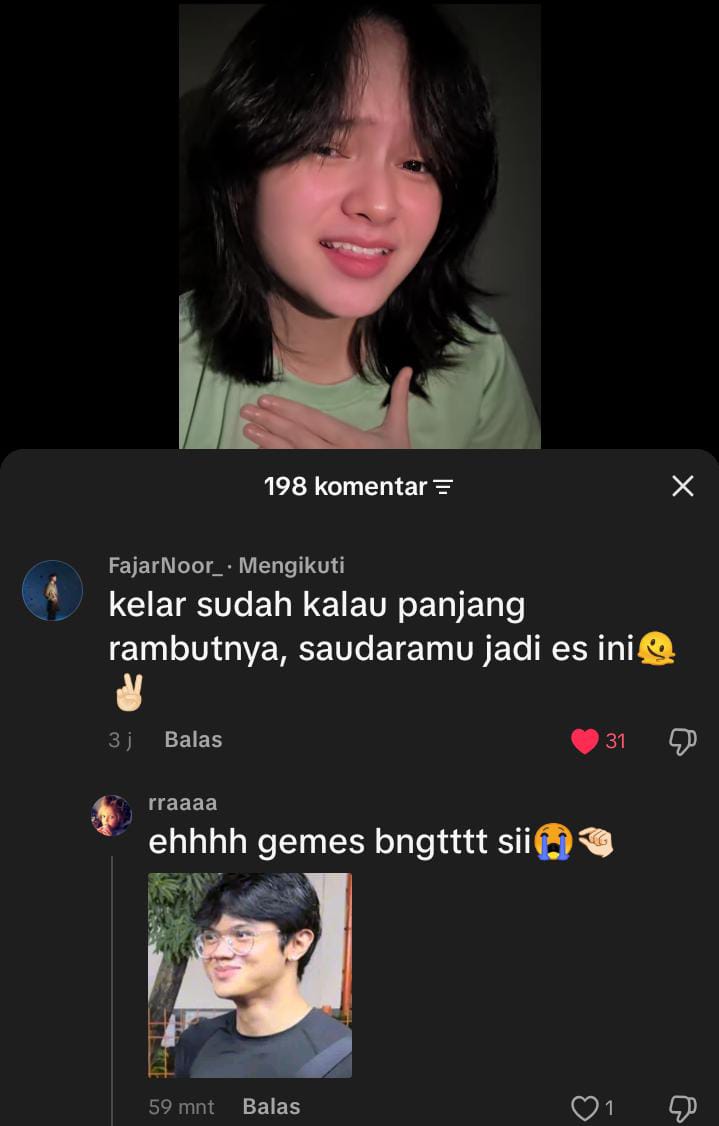 tiapplealjeei's tweet photo. ini lucu banget dia tiba" repost vt mesa dan komen gini, kalo mesa baca apa ga marah itu jar😭😭😭 https://t.co/AURwt8zIS2