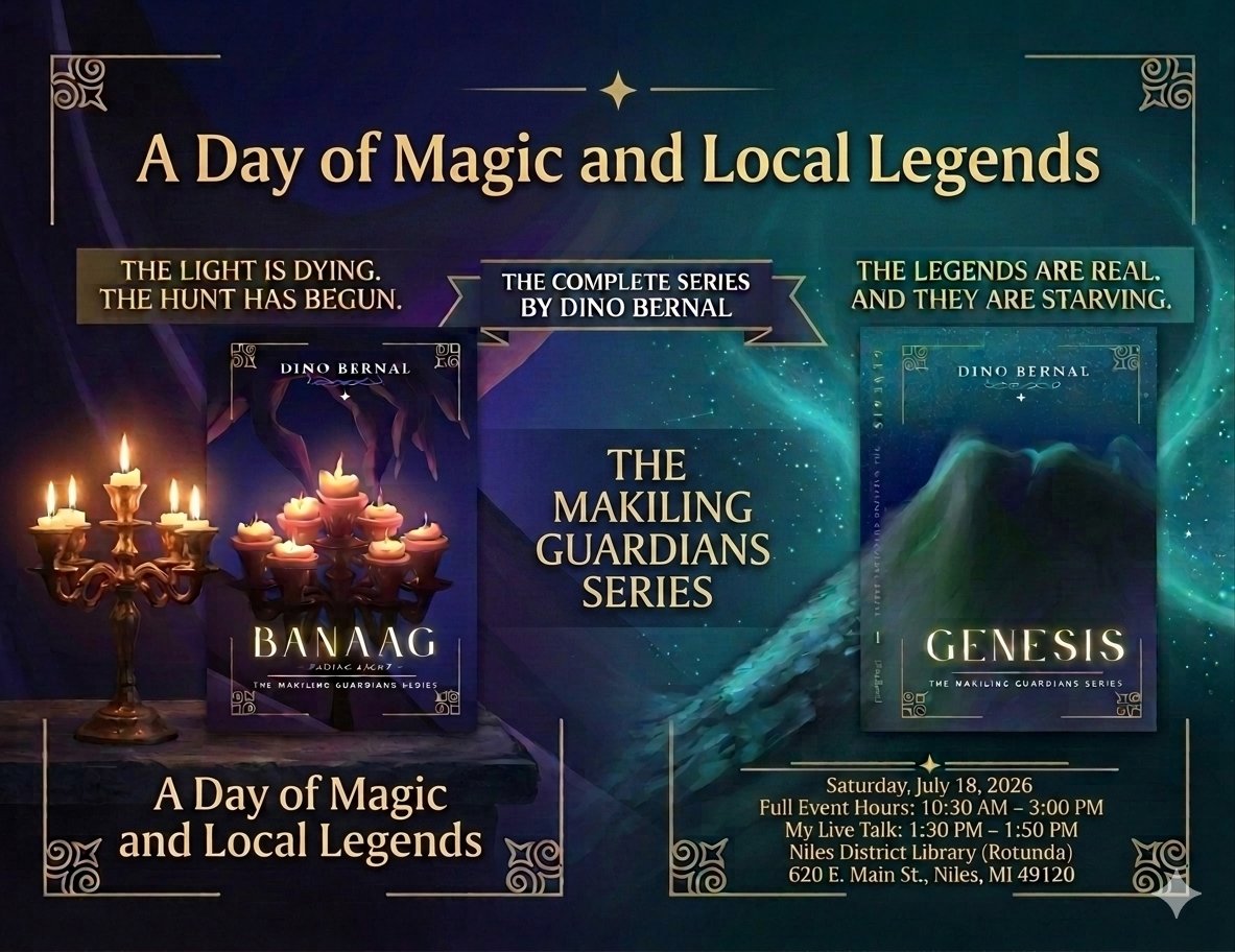 jdpbernal's tweet photo. Big News, Readers! I am thrilled to announce that I will be a featured author at the upcoming Unearth a Story: Author Meet &amp; Greet Weekend at the Niles District Library! This Saturday, July 18, 2026, 1:30 PM - 1:50 PM (Event runs 10:30 AM - 3:00 PM). Admission is Free! https://t.co/Zf7LR5W3e6