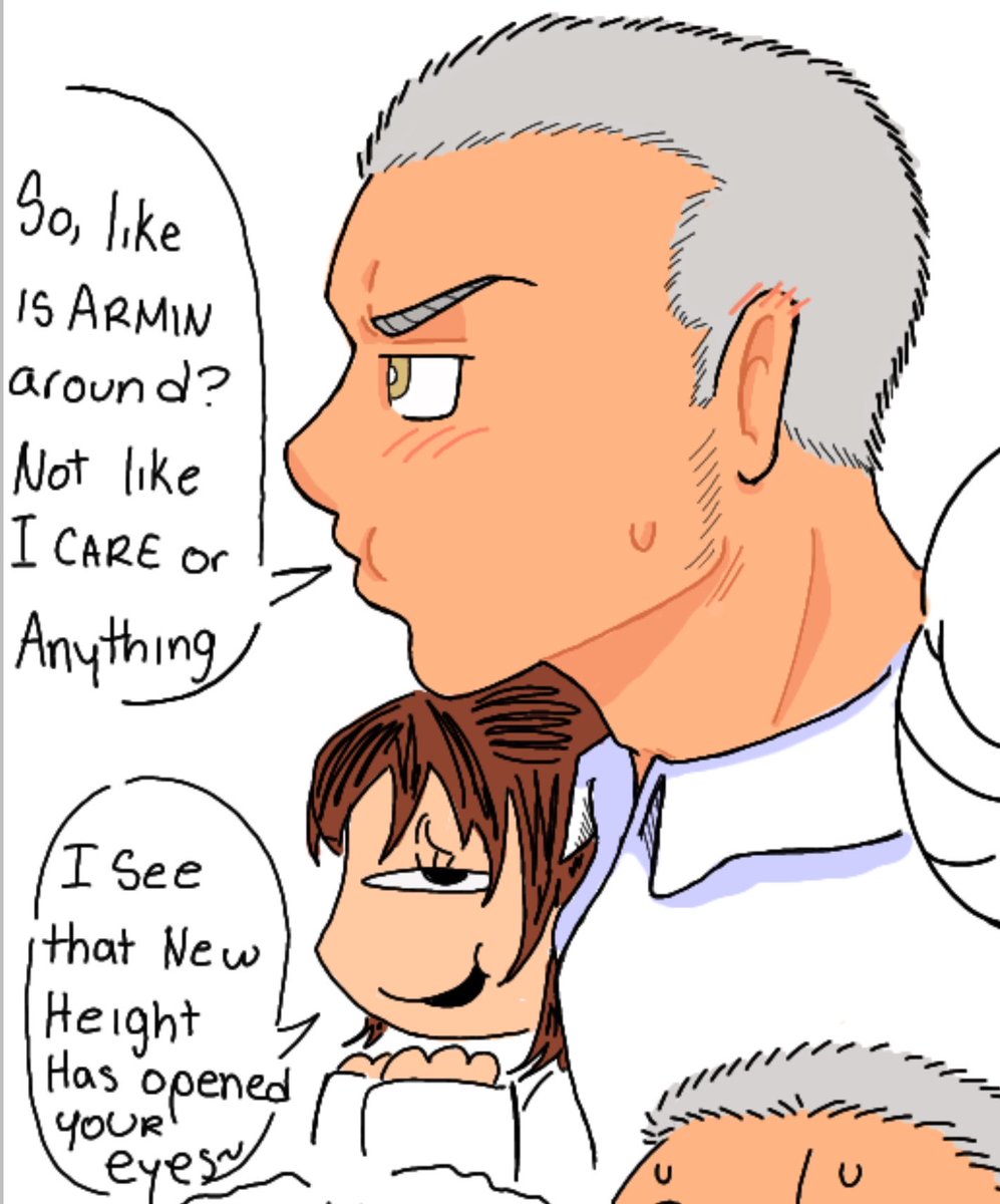 PJ_MITOSIS's tweet photo. HE IS SO DOWN BAD BUT WONT ADMIT IT #conmin #aot https://t.co/cNrFNLxqnG