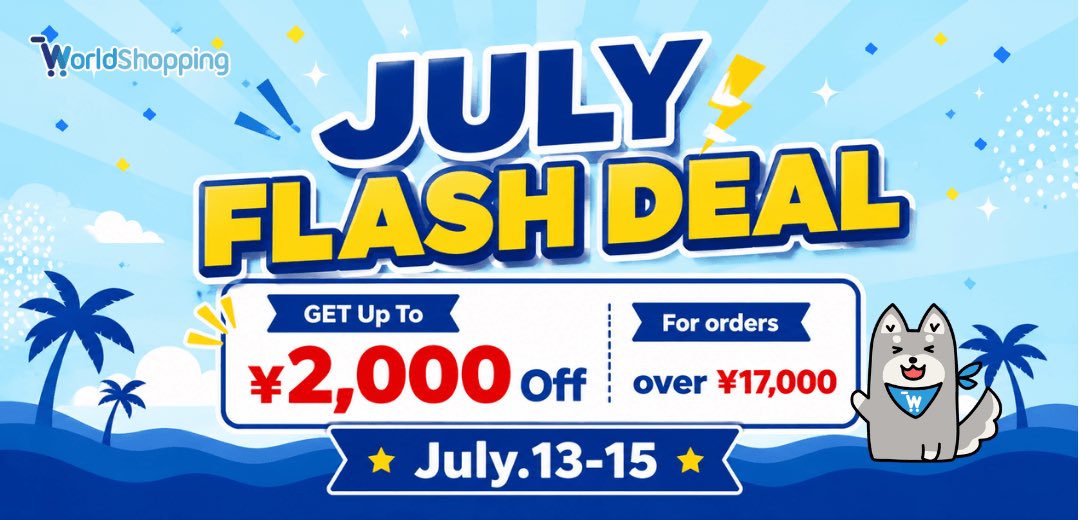 sugitkasakouhou's tweet photo. 📢 Limited-time offer: July 13–15!
Enjoy exclusive discounts for shoppers outside Japan! 🛍️🌎
Coupons are limited—once they’re gone, the offer ends! 🏃💨
Don’t miss this chance to shop your favorite Japanese products at special prices!
#worldshoppingjp #worldshopping #coupon https://t.co/1zXUIZYNrI
