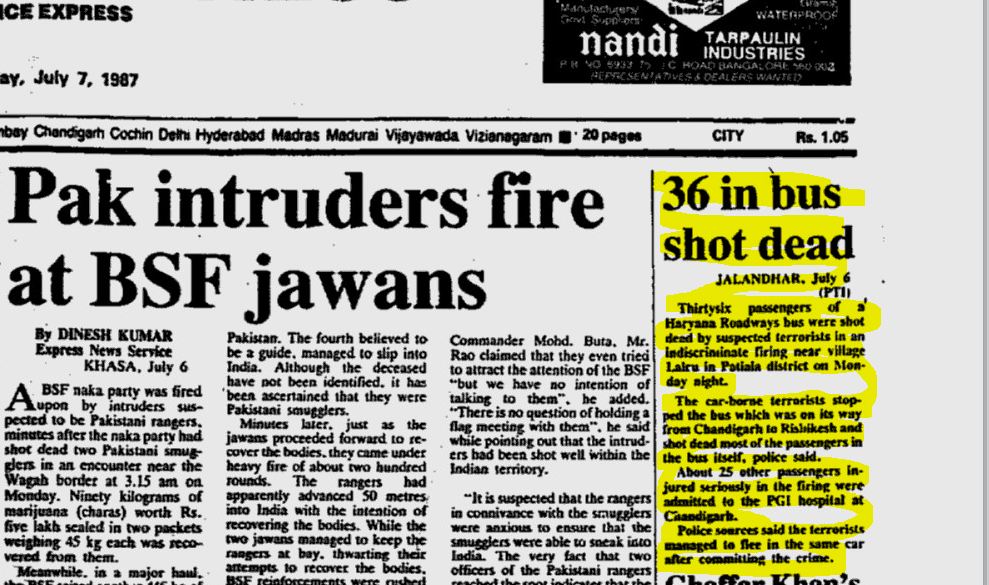 pkaushal_99's tweet photo. Khalistani beasts killed Hindus because they hated them and they still do. 
Nothing has changed.
PERIOD. https://t.co/WqxJzOZ2JD
