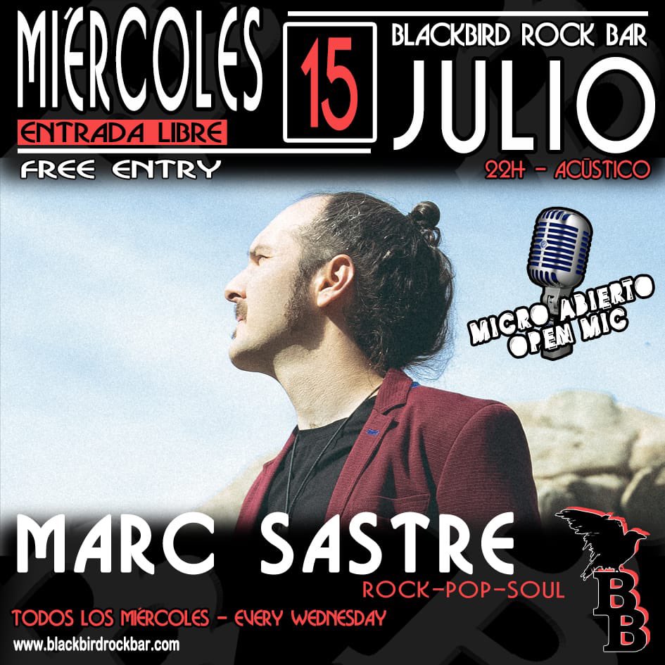 Blackbirdrockba's tweet photo. Los conciertos de esta semana: LUNES 13 @mrblackcountryrock , MARTES 14 @beatles.4u (Banda), MIÉRCOLES 15 @marcsastregamero (#microabierto), JUEVES 16 @newvillenoah , A las 22h! Reservas por MD en rrss o al mail blackbirdrockbar@gmail.com ! #rock #blackbirdrockbar #livemusic https://t.co/RHOgbtnwGq