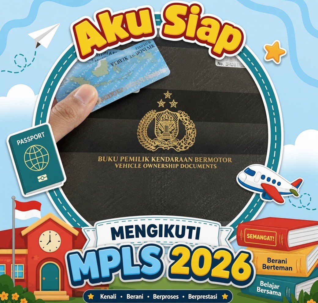 lanangwn's tweet photo. 🌄 MPLS 2026 | SMK 1 Bank Plecit 
Halo semuanya! Perkenalkan saya [BPKB SCOOPY LAWN ] dari SMP PENGADAIAN.

Dengan semangat & antusias, saya siap mengikuti rangkaian (MPLS) 2026.

Semoga perjalanan ini menjadi langkah awal untuk mengenal lingkungan sekolah, menjalin pertemanan baru. Salam kenal, sampai bertemu di MPLS!