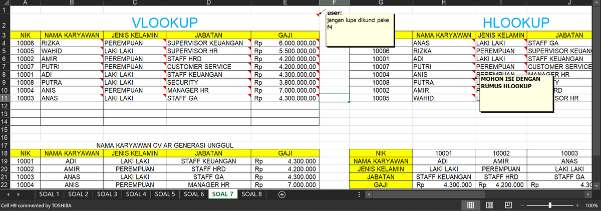 hrdgenz's tweet photo. halo guys, buat yang mau belajar excel ini aku ada soal latihan excel yang kalian bisa download buat latihan durumah ya. silahkan di download. aku udah open akses di gdrive

link: https://t.co/U0id6ngtLE https://t.co/HuFoox2QZ0