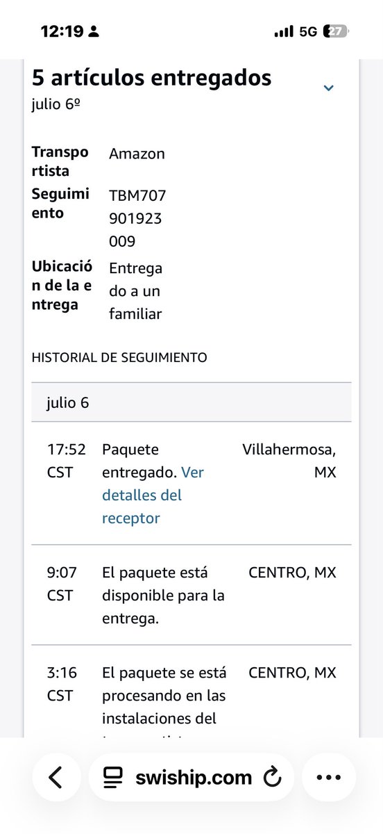 oskarin78's tweet photo. Siguen sin enviarme mi pedido ya pagado no contestan los
Mensajes @Vitacilina @Profeco https://t.co/v50N9KsklZ