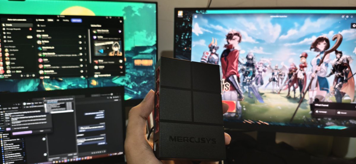 KuroooBN's tweet photo. Mainan baruuu
Lama lama jg terjerumus ke mini server kayaknya ini🥵 https://t.co/GHfJfQwe6f