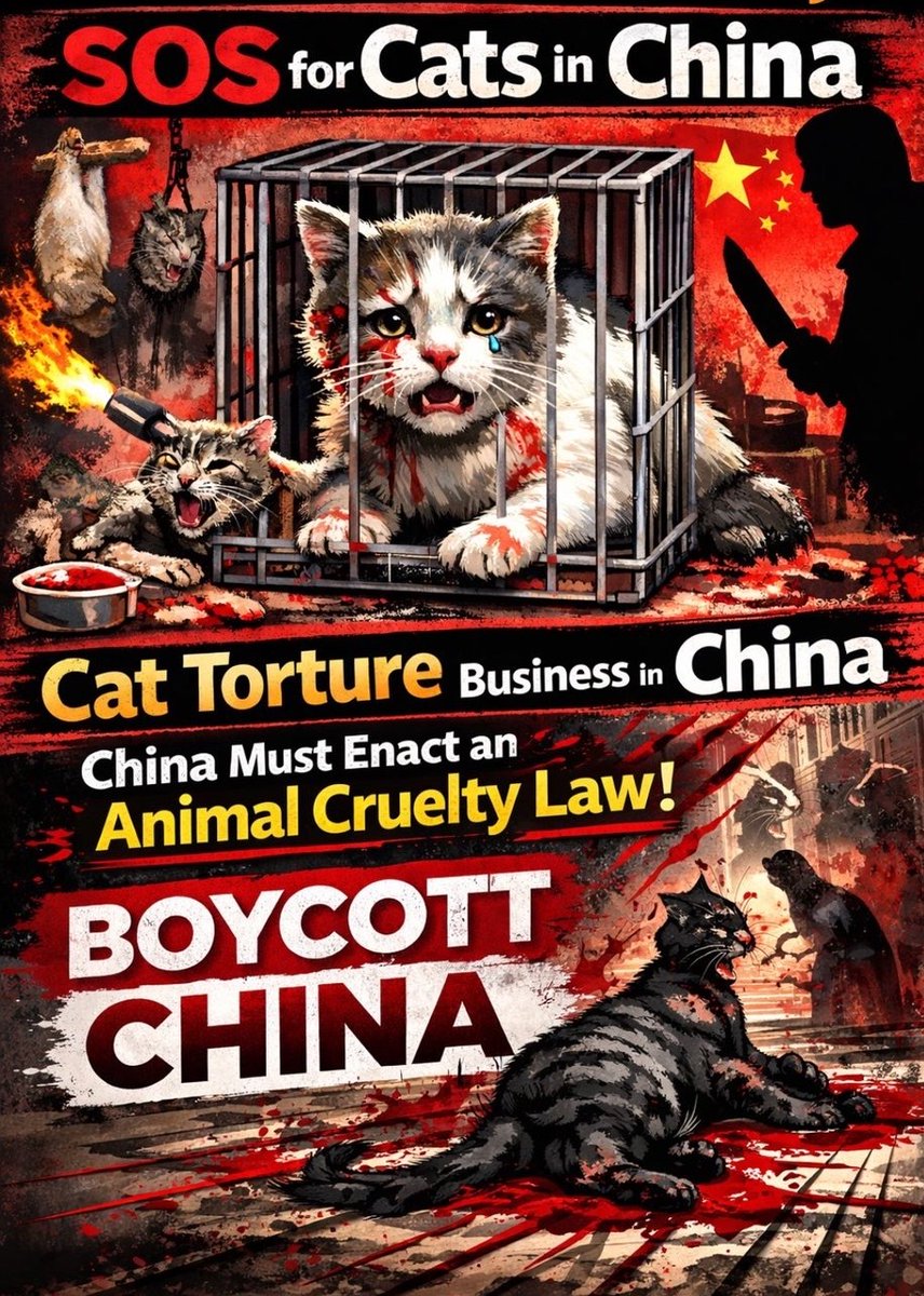 NickLoconteJr's tweet photo. @DallistheRed I spent a year of my life in #China teaching English and getting to love many things about the country. Now I feel completely betrayed and disgusted since the cat torture ring came to light and want nothing to do with that sadistic hellhole again. #AnimalCruelty #BoycottChina https://t.co/pV77nc4nDl