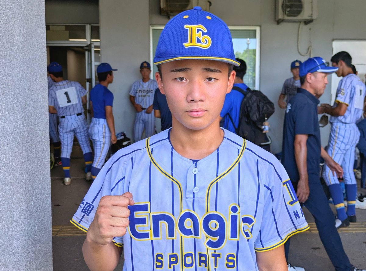 rbcana's tweet photo. 今日はエナジック野球が本領発揮。10安打４盗塁で８得点。３年連続決勝に王手をかけるベスト４進出です。４番に入っているのは２年生の④玉城成琉。今日２安打２打点。160㌢とチームで２番目に小柄な選手だそうですが、大きな存在感。『自分に合っていると豊見城から瀬嵩に来た。４番は初めてだったけど、先輩たちがチャンスを作ってくれてやりやすかったです。去年のセンバツを見て自分もエナジックで必ず甲子園に立ちたいと思った。次も勝って万全な状態で決勝に挑みたい』⚾️
#高校野球