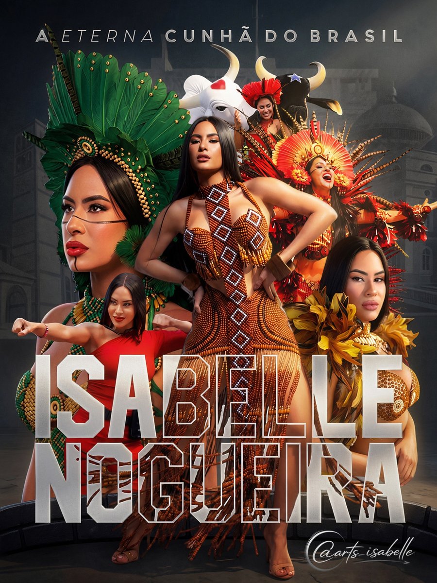 LArtDesigner's tweet photo. Isabelle, a cunhã que fez a Amazônia ecoar pelo Brasil, a mulher que uniu os bois de Parintins e escreveu seu nome na história!  
Coube a ela a missão (dada por Deus, sim!) de ser a porta-voz da nossa região. Sua espontaneidade, seu carisma e seu amor pela arte conquistaram o país. 
Jamais esqueceremos tudo o que ela fez, nem permitiremos que seu legado seja apagado!  
Por isso, para nós e para todos que reconhecem e carregam gratidão pelos feitos dessa grande mulher, ela sempre será a Cunhã do Brasil.  
E o Efeito Isabelle Nogueira continua, pq qnd uma história nasce com propósito, ela permanece inspirando!  
Uma vez cunhã, sempre cunhã! 🏹❤️
#IsabelleNogueira #CunhãDoBrasil #EfeitoIsabelleNogueira
https://t.co/orEbFdH0et