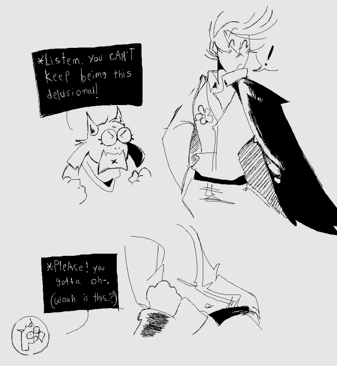 Osuwaree's tweet photo. fuckass bishonen goku 

#deltarune #flowery #ralsei https://t.co/TaNVS99USH