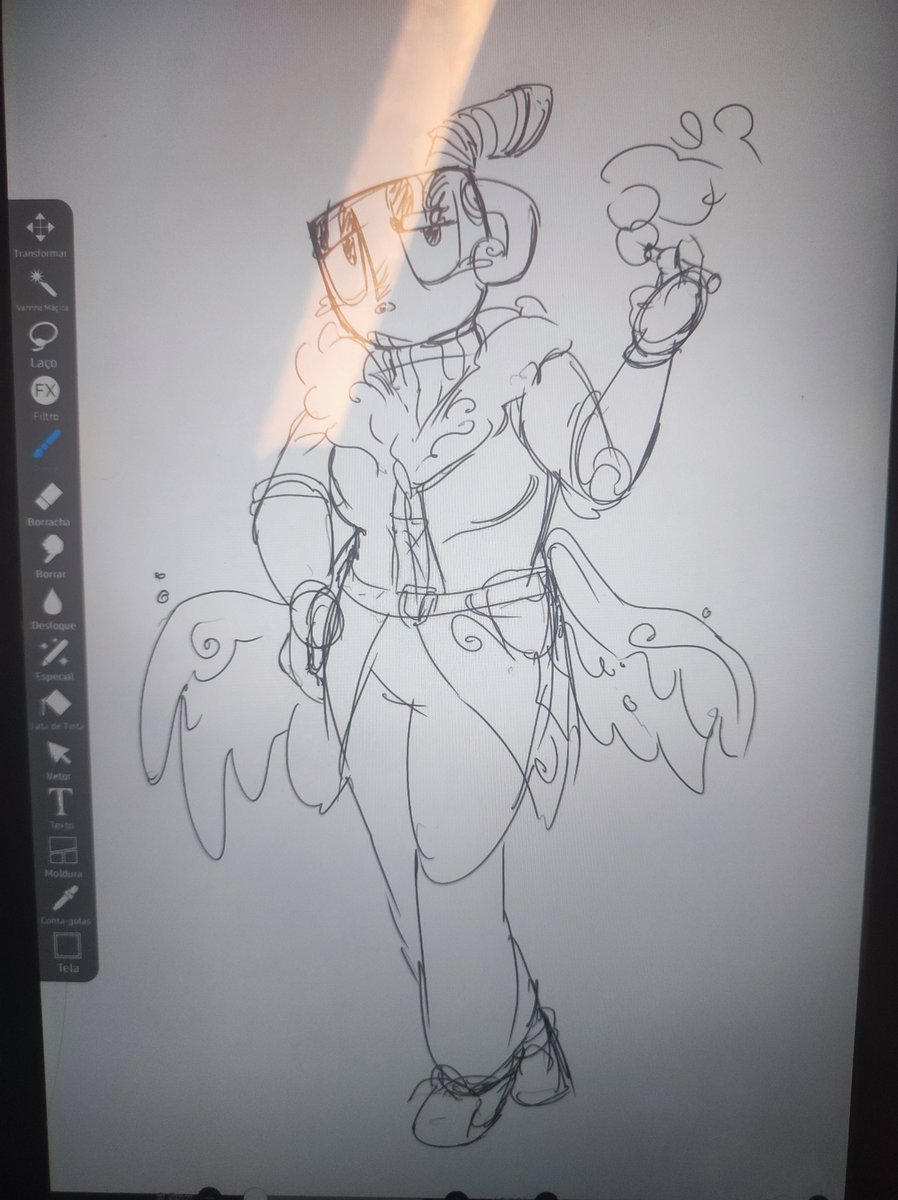 JustDoodlus's tweet photo. One time i drew this oc of someone on discord #art ㅤㅤㅤㅤ https://t.co/z8rybsNNIT