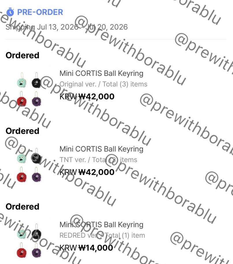 prewithborablu's tweet photo. 💜💙(pre-order) cortis PYPD tour merch

 [กดแล้ว]

📦เว็บเริ่มส่ง 14-21 ก.ค
—Ball keyring og เขียว 3 อัน
—Ball keyring tnt ดำ 3 อัน
—Ball keyring Red แดง 1 อัน

—ราคา 450 รวมส่งกลับเรือ🚢+ภาษี

ค่าส่งในไทย 50฿
#ตลาดนัดcortis https://t.co/M4L98ALCN5