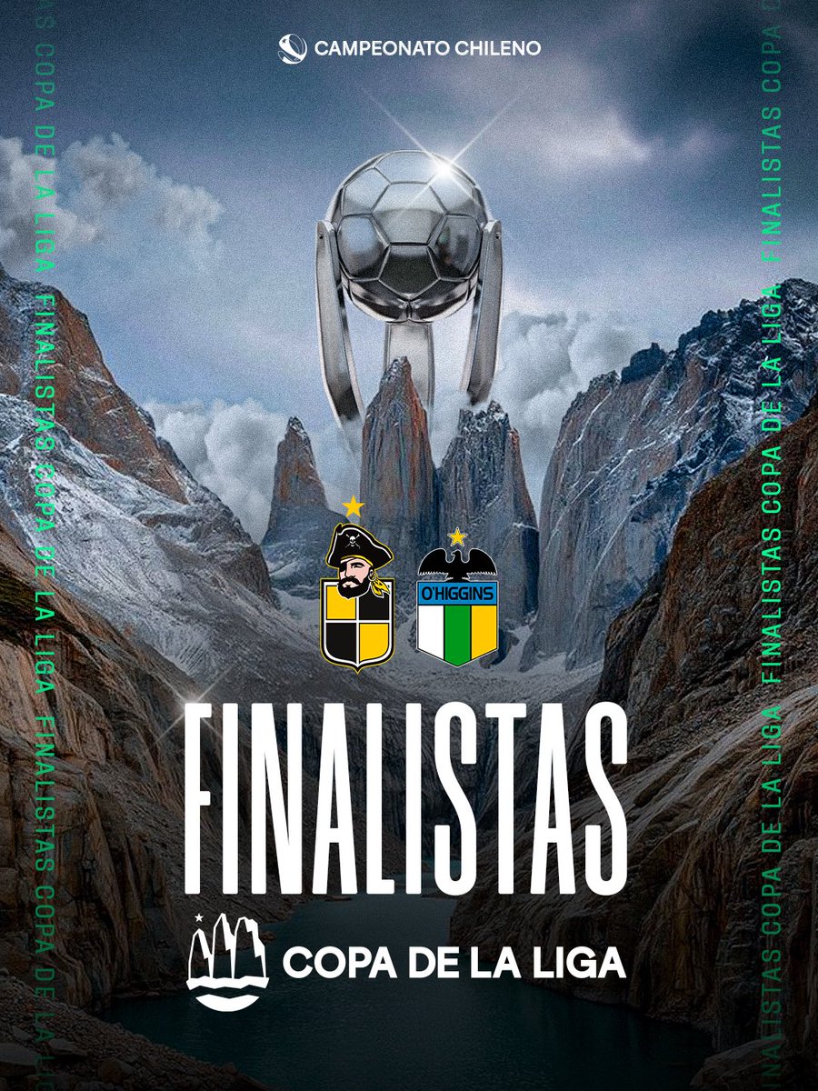 CampeonatoCL's tweet photo. 🤩 ¡@coquimbounido y @OHigginsoficial son los primeros finalistas de la Copa de la Liga! 🏆🏔️

🏟️ La gran final se disputará este sábado 18 de julio en el Estadio Elías Figueroa Brander de Valparaíso a las 18:00 horas , donde ambos elencos buscarán hacer historia 📖✨ https://t.co/d94l4SDuI5