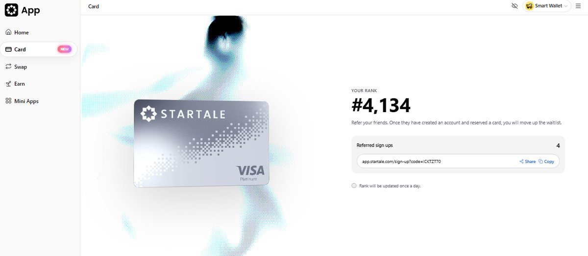 CoffeeGrinder15's tweet photo. Soneium Card? I definitely want that :)

#soneium #startale https://t.co/k5lHU97Yz7