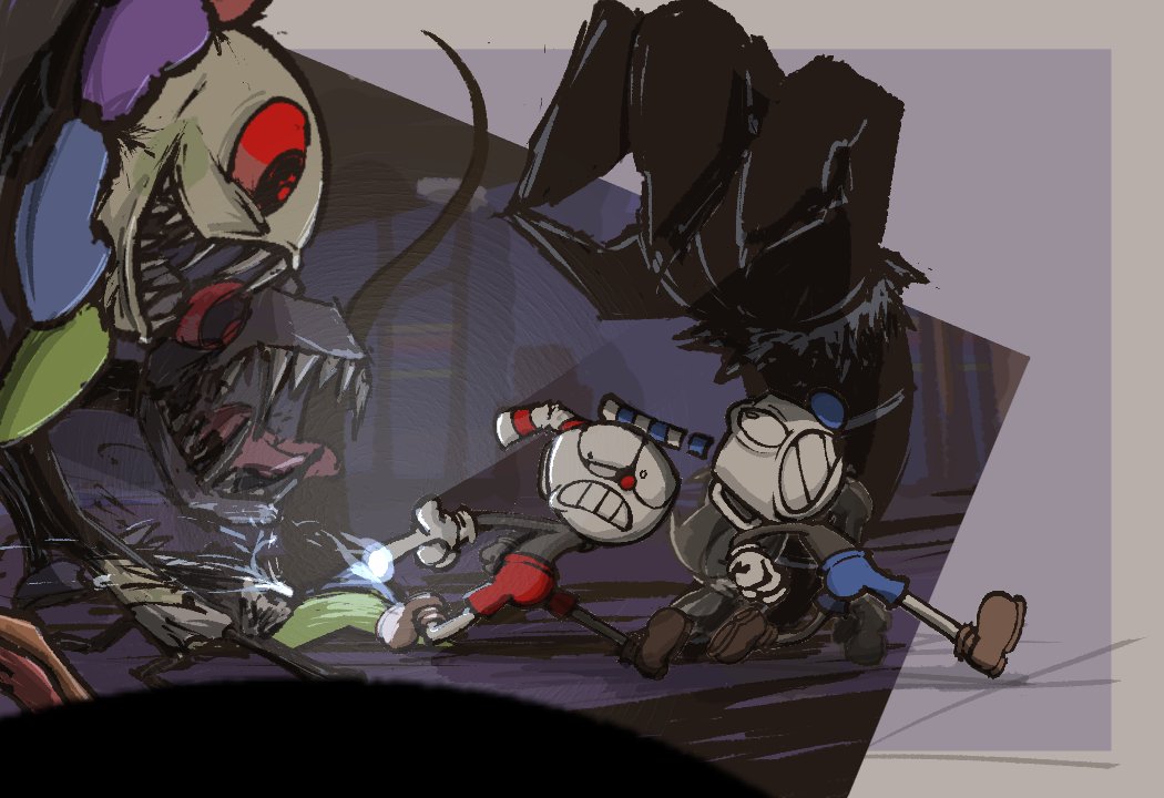 yurifoxkk's tweet photo. Algo aun más random xd

#dandysworld #Bendy #Cuphead https://t.co/yl9WpnUAi9