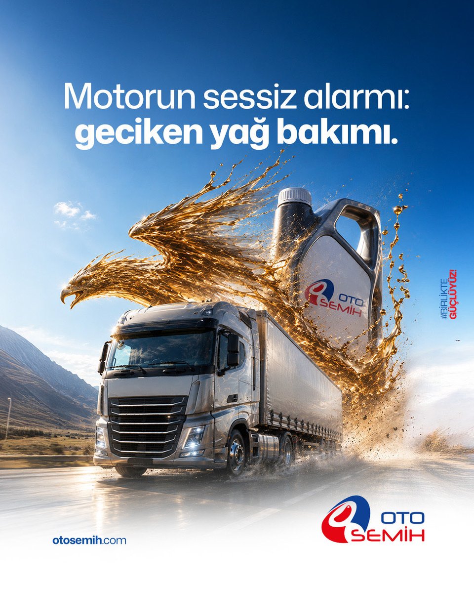 otosemih's tweet photo. Sürdürülebilir performansın sırrı, zamanında yapılan bakımdır. 

Çünkü kesintisiz operasyon, doğru bakım süreçleriyle başlar.

 #otosemih #ağırvasıta #motorbakımı #filoyönetimi #bakımservisi https://t.co/a6Yq0nPsTe