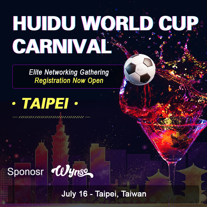 huidu_official's tweet photo. ๐น๐ผ HUIDU World Cup Carnival is heading to Taipei!
Join industry friends for another networking night after London, Bangkok, and Ho Chi Minh City.
Sponsor: @wynso2026
๐
July 16, 2026
๐ 2:00 AM
Contact @HDDixson / @HDKyle14
#HUIDU #WorldCup2026 #Taipei #Wynso https://t.co/qeBIel1EJd