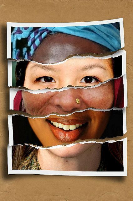 daddy_s_pet's tweet photo. Different colours of a face...that's unity. https://t.co/VWGB8aJm1l