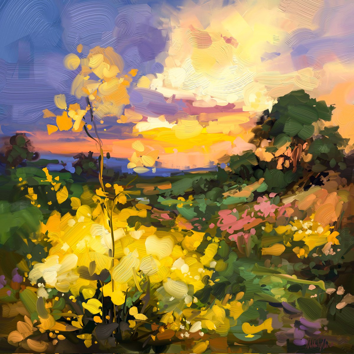 MikkoTyllinen's tweet photo. "Autumn is coming " 
Digital oil painting https://t.co/YssfRUFdtU