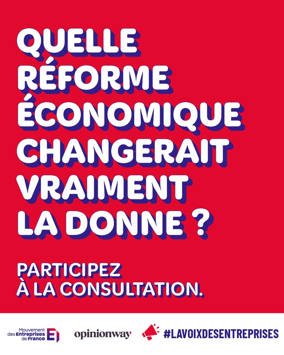Mouvement des Entreprises de France tweet media