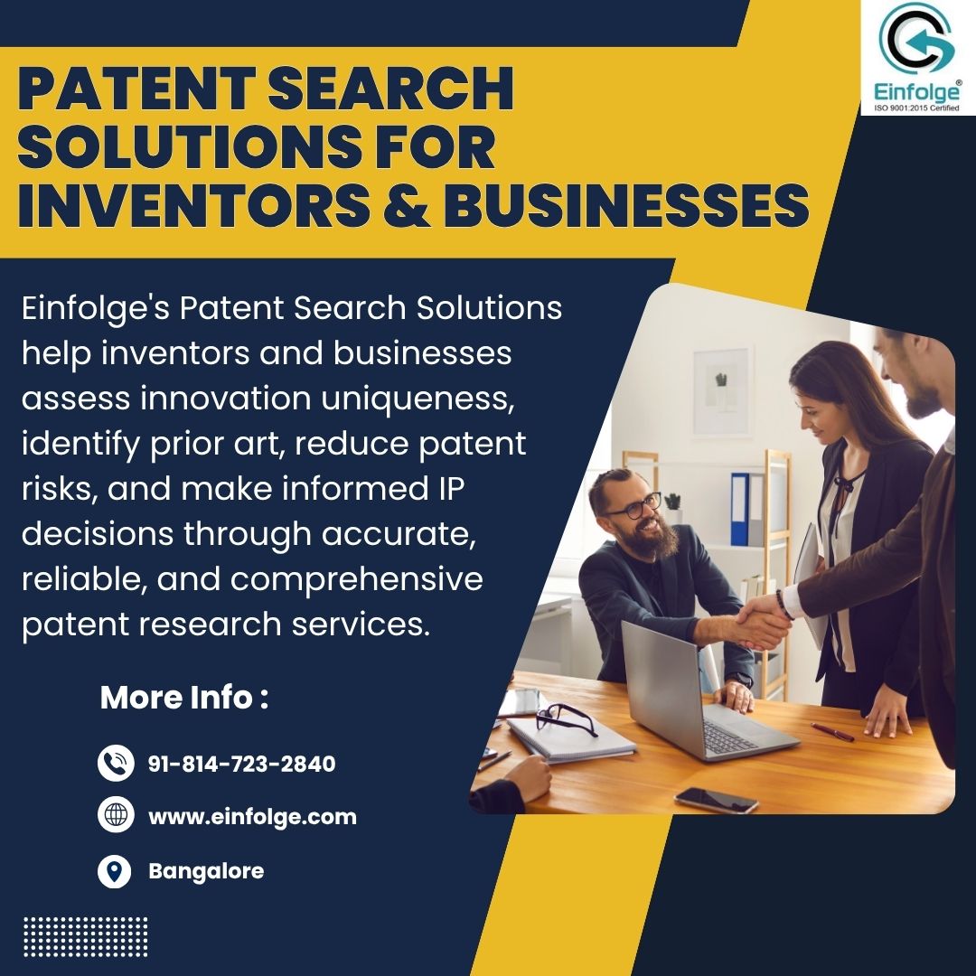 Einfolge's tweet photo. #Einfolge #PatentSearch Solutions help inventors and #businesses assess
visit: https://t.co/dfRGgTlDMG #PatentSearch #PatentResearch #IntellectualProperty #IPProtection #Innovation #PatentFiling #PriorArtSearch #PatentStrategy #Einfolge #IPServices #ProtectYourIdeas https://t.co/QR3t4sgvkj