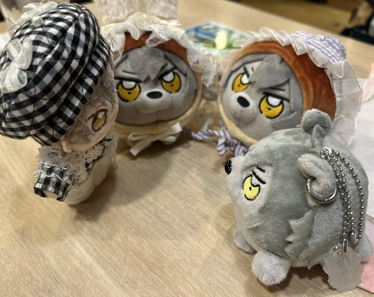 ayavxq's tweet photo. 犬達の会合inファミレス
ぶくわんが「おまえらそんなフリフリの洋服着たり身につけたりして…(ため息)ロックが何か教えてやる‼️」とロック説法をしていた…………

#いつぬいが見られるタグ
#丸パンが見られるタグ
#ぶくわんが見られるタグ https://t.co/JfnnVtwm6V