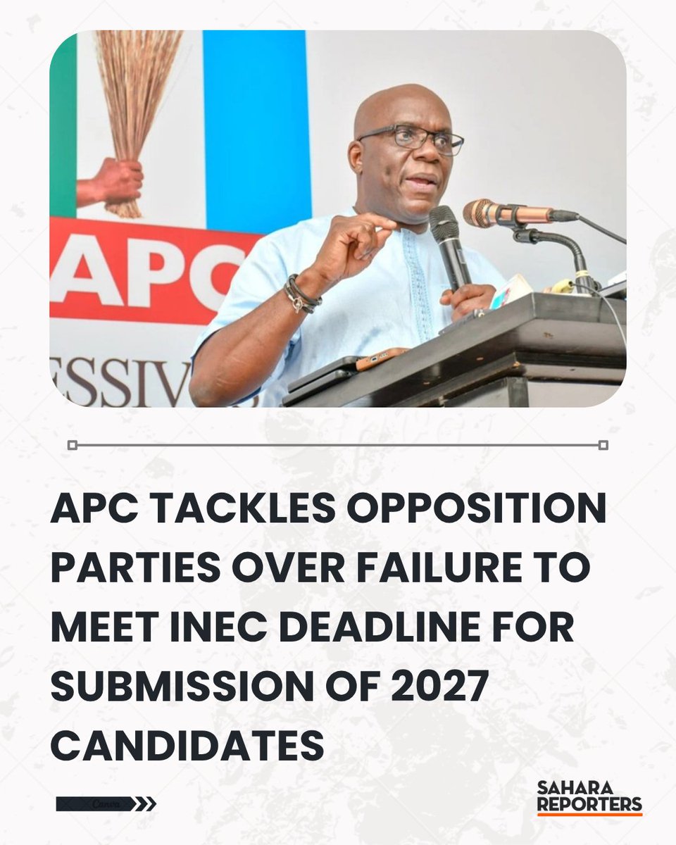 Sahara Reporters tweet media