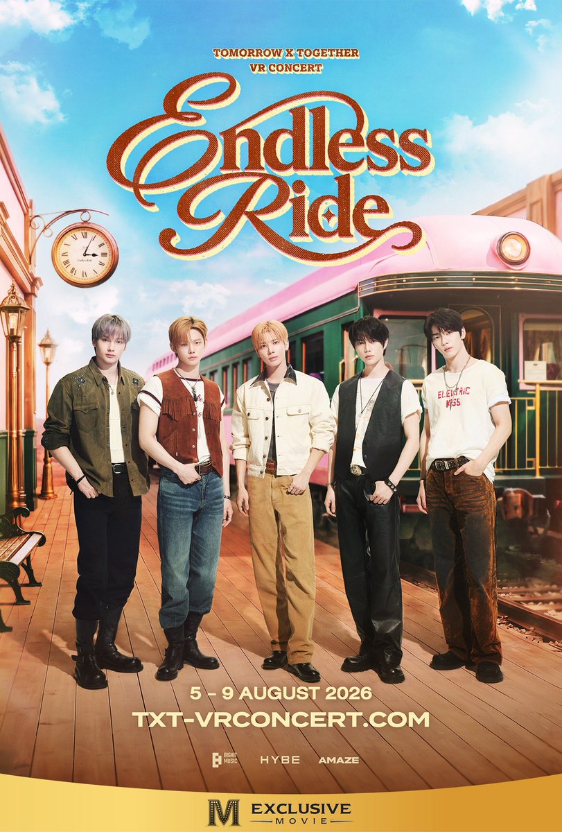 MajorGroup's tweet photo. ขวัญใจโมอากลับมาอีกครั้งใน TOMORROW X TOGETHER VR CONCERT : ENDLESS RIDE ภาพยนตร์คอนเสิร์ตที่จะทำให้โมอาใกล้ TXT กว่าที่เคย!

เจอกัน 5 - 9 สิงหาคมนี้ เฉพาะที่พารากอน ซีนีเพล็กซ์ เท่านั้น

เปิดขายบัตรล่วงหน้า 23 กรกฎาคมนี้ ราคา 650 บาททุกที่นั่ง 

#TXTขวัญใจเมเจ้อ
#TOMORROW_X_TOGETHER #TXT
#TXT_VRconcert