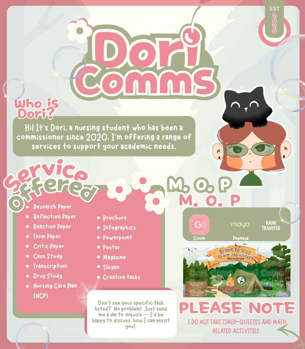 Doricomms's tweet photo. 🍀𝐋𝐄𝐒𝐒𝐄𝐍 𝐘𝐎𝐔𝐑 𝐓𝐀𝐒𝐊-𝐒𝐓𝐑𝐄𝐒𝐒 𝐖𝐈𝐓𝐇 𝐃𝐎𝐑𝐈

Hi! It's Dori here - formerly known as Sweet Watermelon. I'm here to help you lighten your workload.

Send me a message now, and let's get started.

Want to know more about my services? Check out the details below: https://t.co/b9v06xx4zX