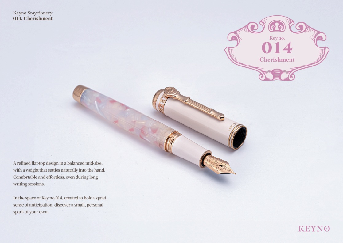 spionia's tweet photo. 弊社オンライン直営店の、Keyno Stay.tionery. 「Key No.001 Serenity 静寂」 Fountain penセレニティ万年筆の初回予約分と、Key No.014.Cherishment Fountain penチェリッシュメント万年筆の第4次予約分の締め切りが、7月19日12時までとなっております。入荷予定が7月末を予定しておりますが、通関や国際配送の都合で若干遅れる場合も御座いますのでその際はご了承下さいませ。 ＃インク沼 #万年筆