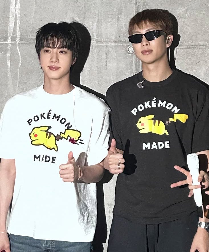 seokjinmylabsss's tweet photo. namjin pikachu https://t.co/b9krPmHf5W
