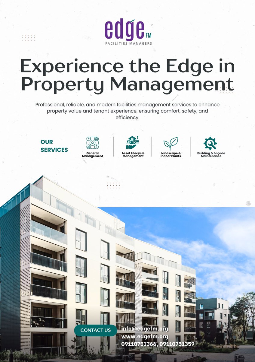EdgeFM_Ltd's tweet photo. Looking for a seamless approach to managing your property? 

At Edge Facilities Managers, we take the stress out of building operations. From routine electrical maintenance and advanced security setups to janitorial services and fire protection, our team delivers comprehensive.. https://t.co/WB1NcgLZ1s