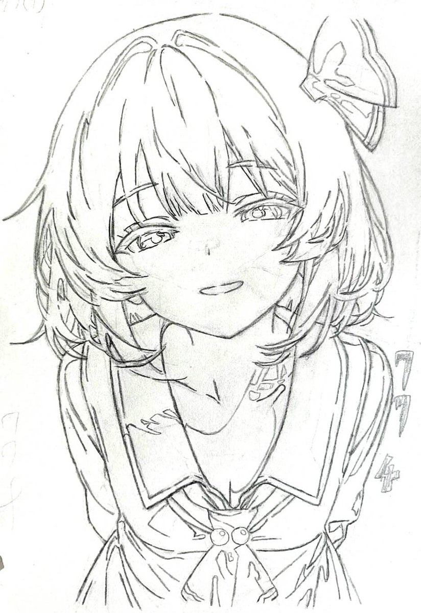 絵描きさんと繋がりたい #アナログイラスト #模写 #東方Project #東方