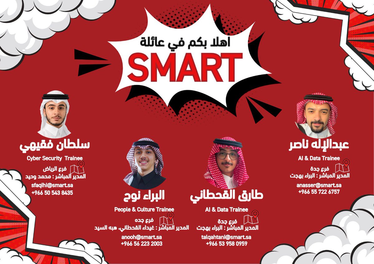Tarq_Alq's tweet photo. بداية الأسبوع الثالث بالتدريب 🔥

ملخص الأسبوعين الأولين:

شغل فعلي، ٨ ساعات يومياً بدون أي تهاون. اشتغلت بكل قسم وبكل شي تقريباً:

- حللت بيانات الشركة وسويت لها Dashboard
- سوّينا أتمتة (Automation) لكم شي
- شغالين على كم AI Agent يختصرون وقت وجهد الموظفين
- حضرنا قريب ال ٥ Meetings

وفيه أشياء باقية سرية بإذن الله، إذا تمت بنزلها بالأيام الجاية 👀

كل هذا مع التيم الجامد: @Abdulelah_Nas و وليد المندري 🔥

وللأسف شطبت على أغلب أشياء الـ Dashboard عشان ما انطبق 🤕

@SmartTechSA 
#تدريب #عشوائيات