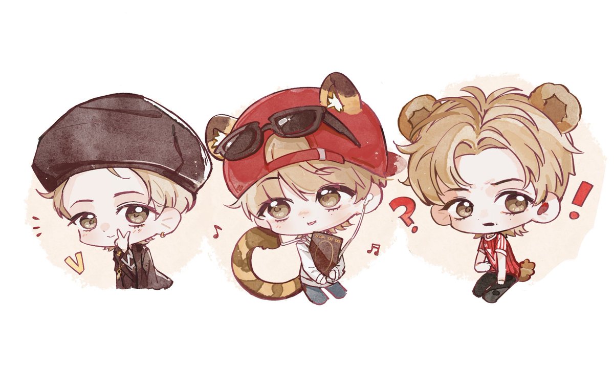 MyqKth616's tweet photo. (   ´˘`๓   )  （ ˙  ˔   ˙  ˶）  (   ºOº   )
#btsfanart #뷔 #V #BTS https://t.co/7IrPDiseVw
