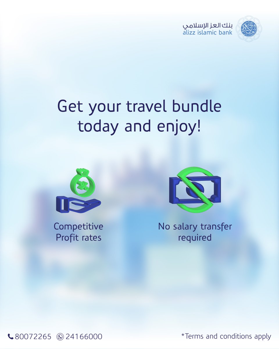 alizz_islamic's tweet photo. The travel experience you deserve with Alizz Islamic Bank https://t.co/Ah40Mwkj08