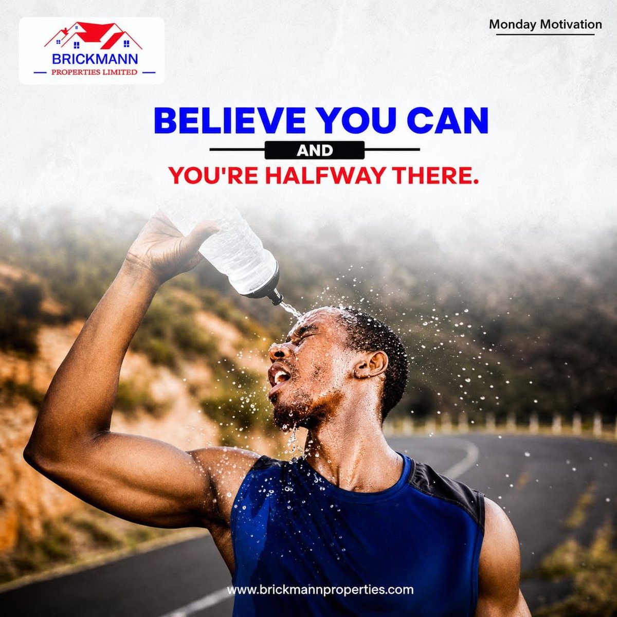 Brickmannltd's tweet photo. Believe you can, and you’re already halfway there.
Keep moving, stay focused, and let every step take you closer to the future you’re building.
#BrickmannProperties #MondayMotivation #BelieveYouCan #StayFocused #BuildYourFuture #InvestInLand #PataPlotiPataTitle https://t.co/SSFCN4Ecov