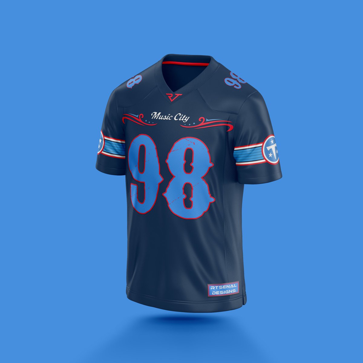 rtsenaldesigns's tweet photo. @titans Rivalries Uniform Concepts
Representing Tennessee's Night life and the Bright Lights in the Music City.
#tennesseetitans #nflrivalries #nfl #concepts #titanup https://t.co/Zzr1IoTszU
