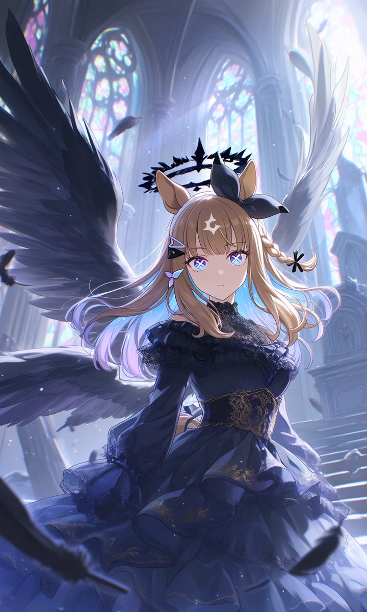 MM_AIart's tweet photo. アーモンドアイ
堕天使風

#ウマ娘
#アーモンドアイ https://t.co/w486dhsYgs
