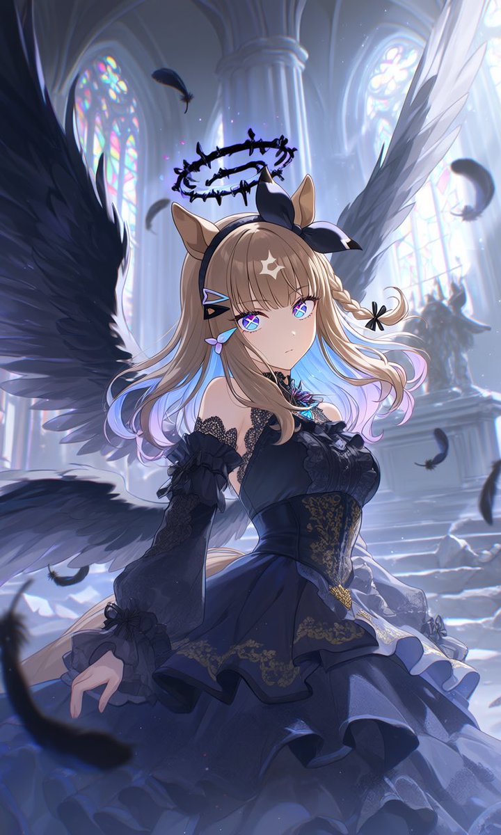 MM_AIart's tweet photo. アーモンドアイ
堕天使風

#ウマ娘
#アーモンドアイ https://t.co/w486dhsYgs