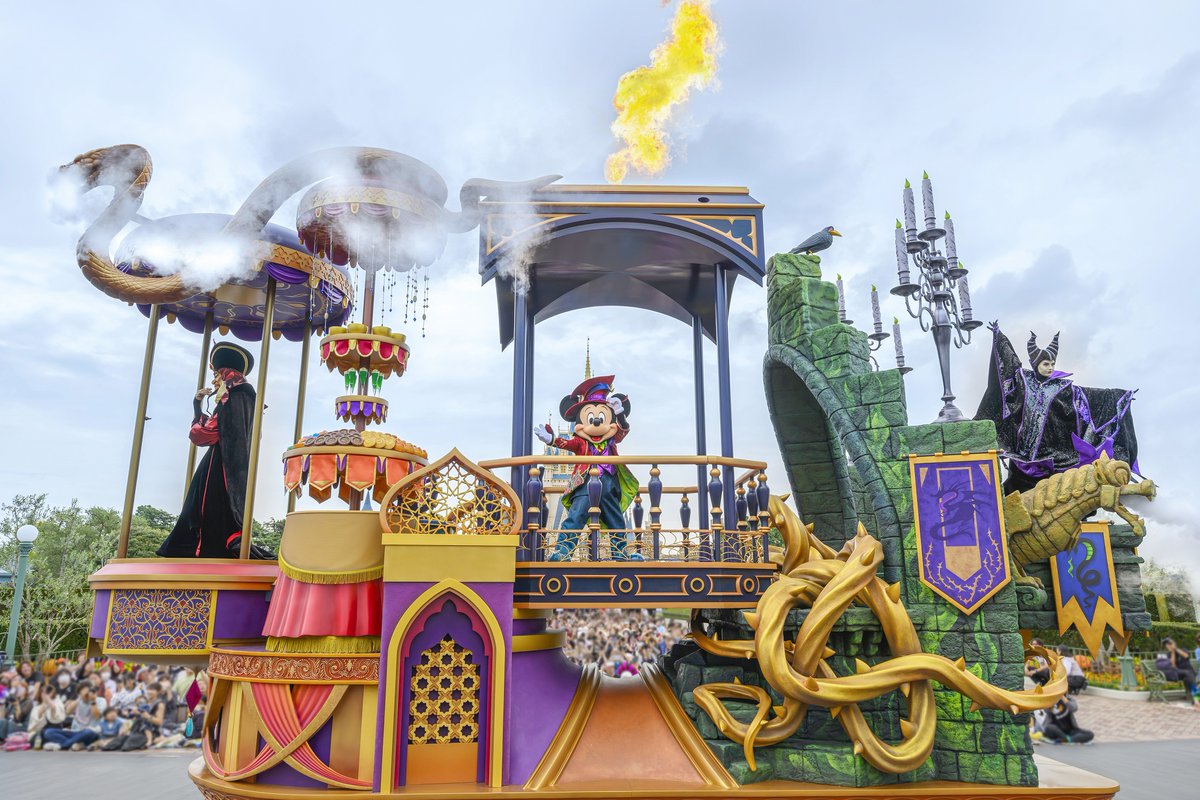DtimesJP's tweet photo. 東京ディズニーランド“ディズニー・ハロウィーン2026”
パレード「ザ・ヴィランズ・ハロウィーン“Into the Frenzy”」再演決定！
ミッキーたちと一緒に、クールでエキサイティングなハロウィーンパーティーを楽しめます☆
詳細→https://t.co/RAsP9Hw3v9 https://t.co/U8isLfd7UD