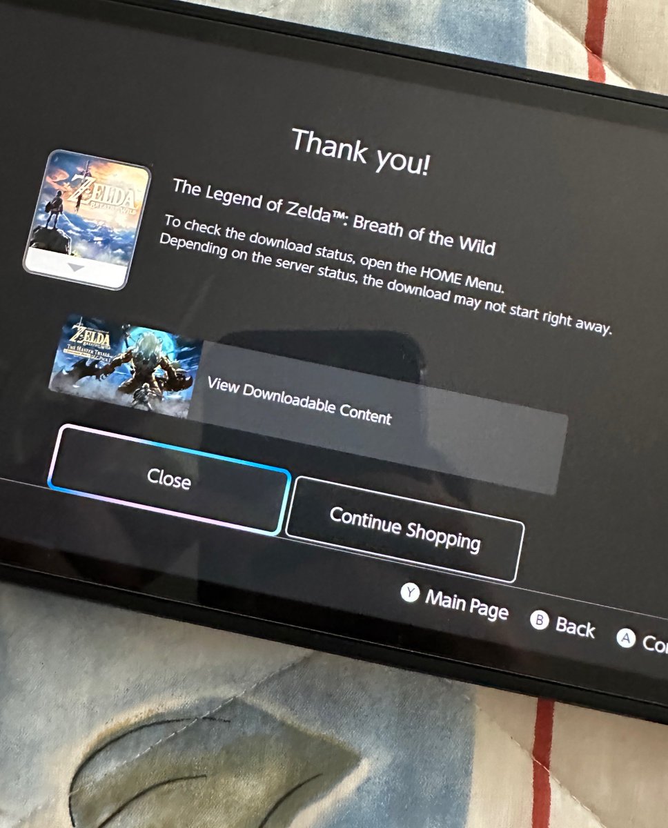 bilgennyk's tweet photo. @maxamax02 No!! I have breath of the wild digital https://t.co/trx0EuITer