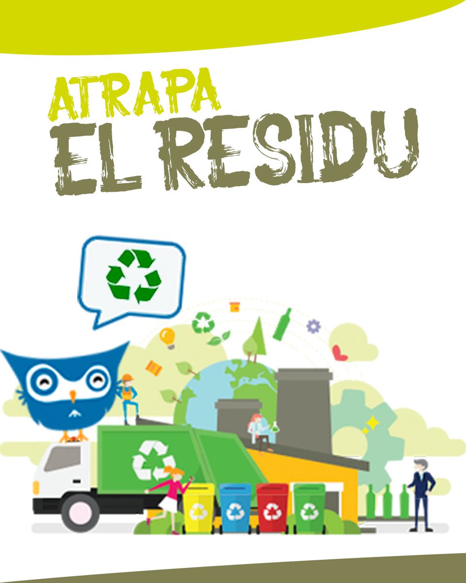 edu365's tweet photo. El vidre va al contenidor verd… o era el blau? No ho recordem! Sort que a l’#Edu365 tenim un #interactiu per practicar el #reciclatge des de casa o a classe i poder encertar on va cada residu! Proveu-lo! ♻️
🔗 https://t.co/FhPkGMCHVg
#MediAmbient #primària https://t.co/u9utwaY1hx
