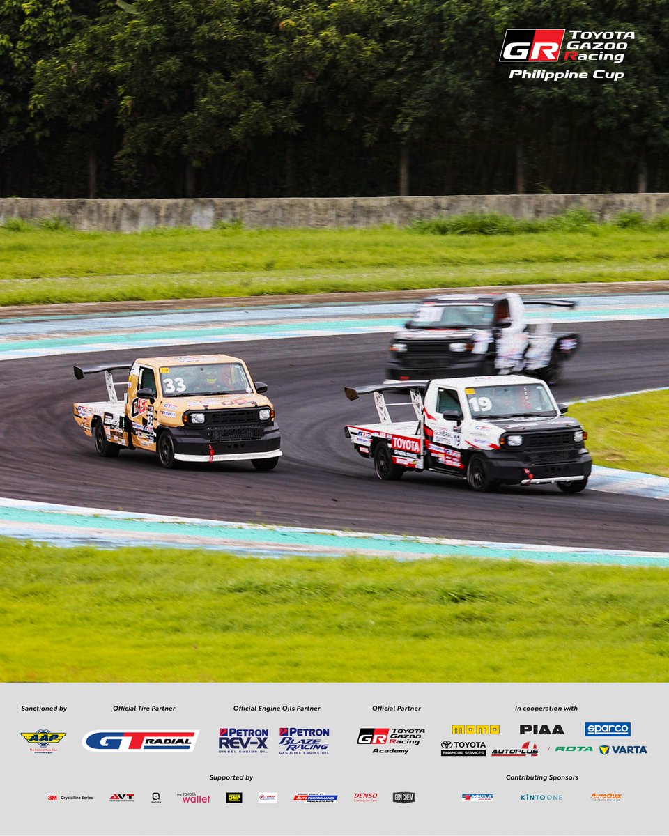 TGRPhilippines's tweet photo. Race Weekend 2 is in the books! 💪

The TGR Philippine Cup continued to push alternative fuels in real racing conditions, proving that innovation belongs on the circuit. See you at Race Weekend 3.

#TGRPhilippineCup2026 #TOYOTAGAZOORacing #PushingTheLimitsForBetter #TGRPhilippines