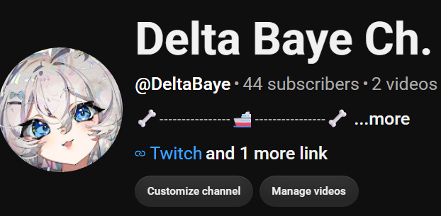DeltaBaye's tweet photo. oh my! 44 subscribers already! and 700 views on my first video! Thank you!~ 💙 https://t.co/ncUNK69ZpE