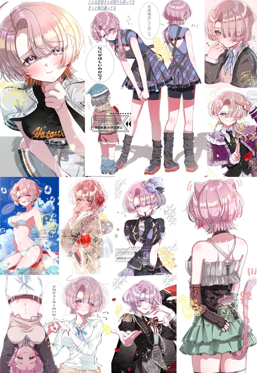 Goslingwallows's tweet photo. 麻央結構色んな角度から描いてた https://t.co/osVeHHQqhn