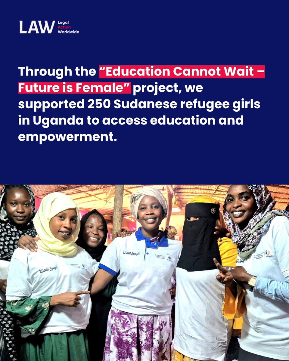 LegalActionWW's tweet photo. In 2025, we continued our frontline work in #Sudan.

This is a snapshot of how we ensured victims and survivors can access #Justice, where it is the most needed.

Read more in our #AnnualReport2025: https://t.co/qXP054gQaZ https://t.co/9yWzmgLK0Q