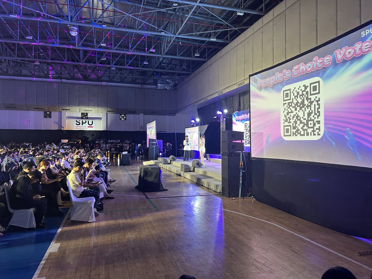 lnwpond2310's tweet photo. ต่อมาหลังจากเปิดผลงาน��ี่เข้ารอบหมดทุกกลุ่ม ก็จะเริ่มให้แสกน Qr Code เพื่อโหวตผลงานที่ทุกคนชื่นชอบ

#SPUCAaiShowcase https://t.co/3YqWaZqsYC