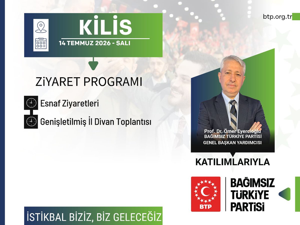 Bağımsız Türkiye Partisi tweet media