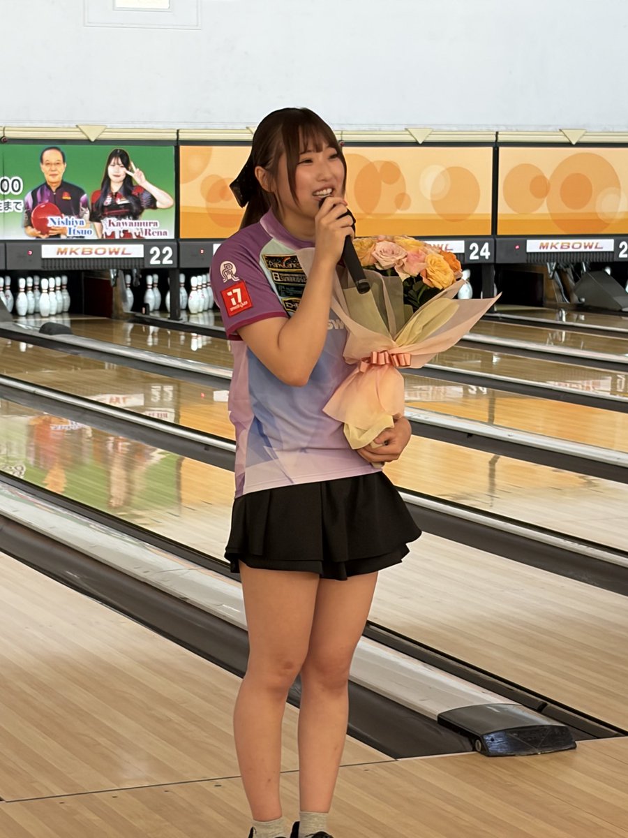 mkbcmkbc's tweet photo. 霜出佳奈 &amp; 金子萌夏プロチャレンジ　上賀茂ボウル

アプローチ改修工事中で半分のスペースしか使えませんでしたが、大人気のお二人をお迎えして大盛況でした

#霜出佳奈プロ
#金子萌夏プロ https://t.co/g2vFqxcxkW